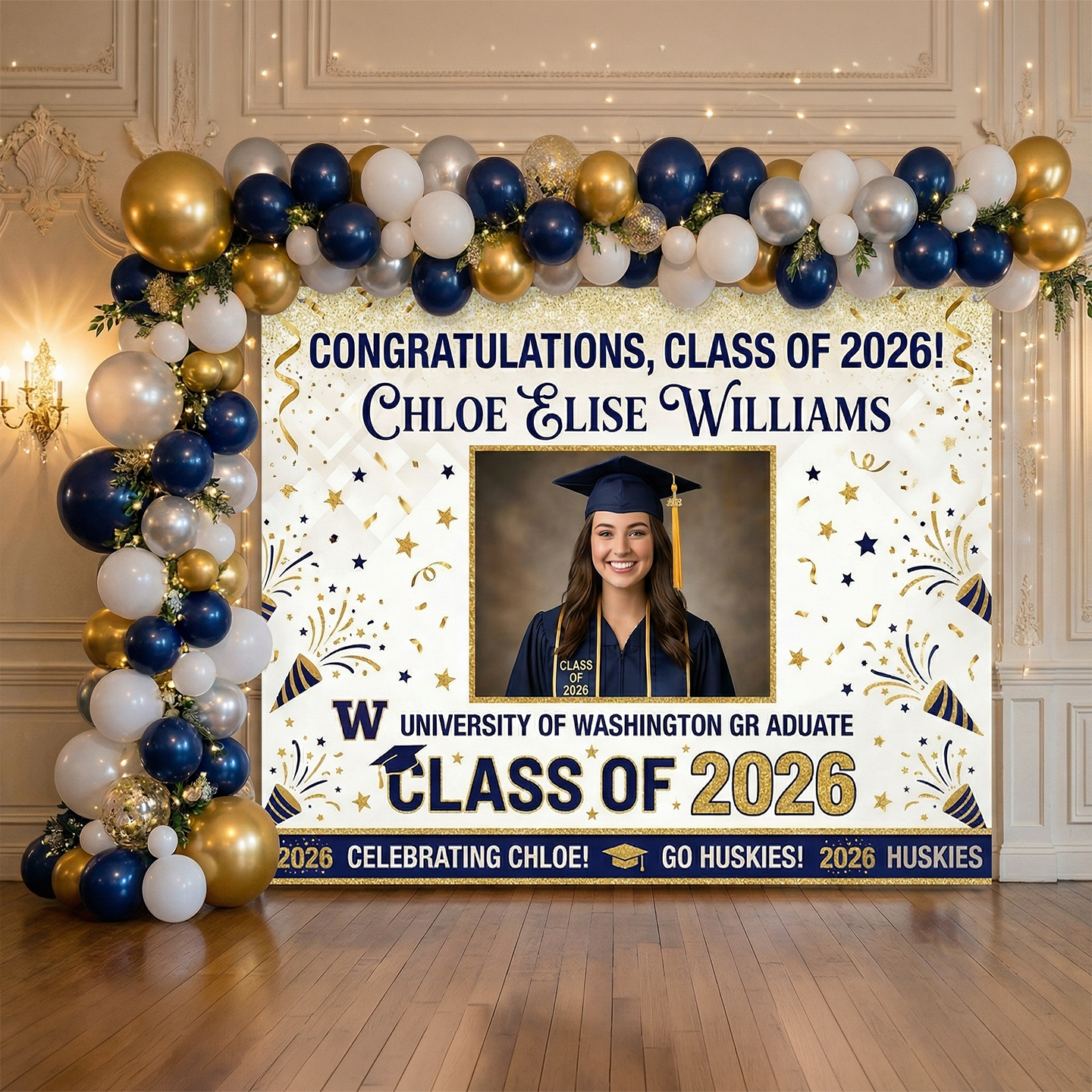 Graduation Back drop