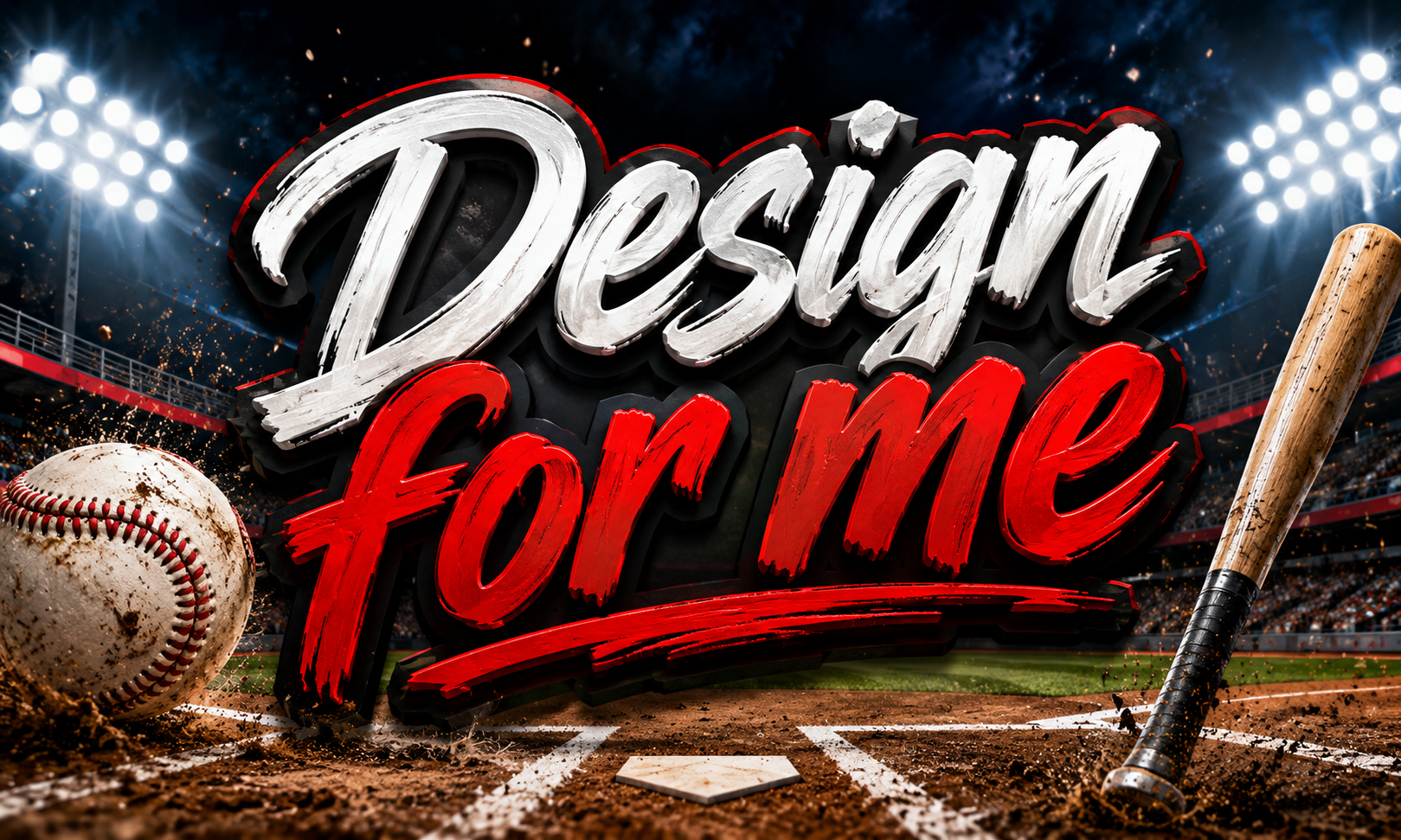 Custom Baseball Team Banner 3x5 ft – Your Own Design (100)