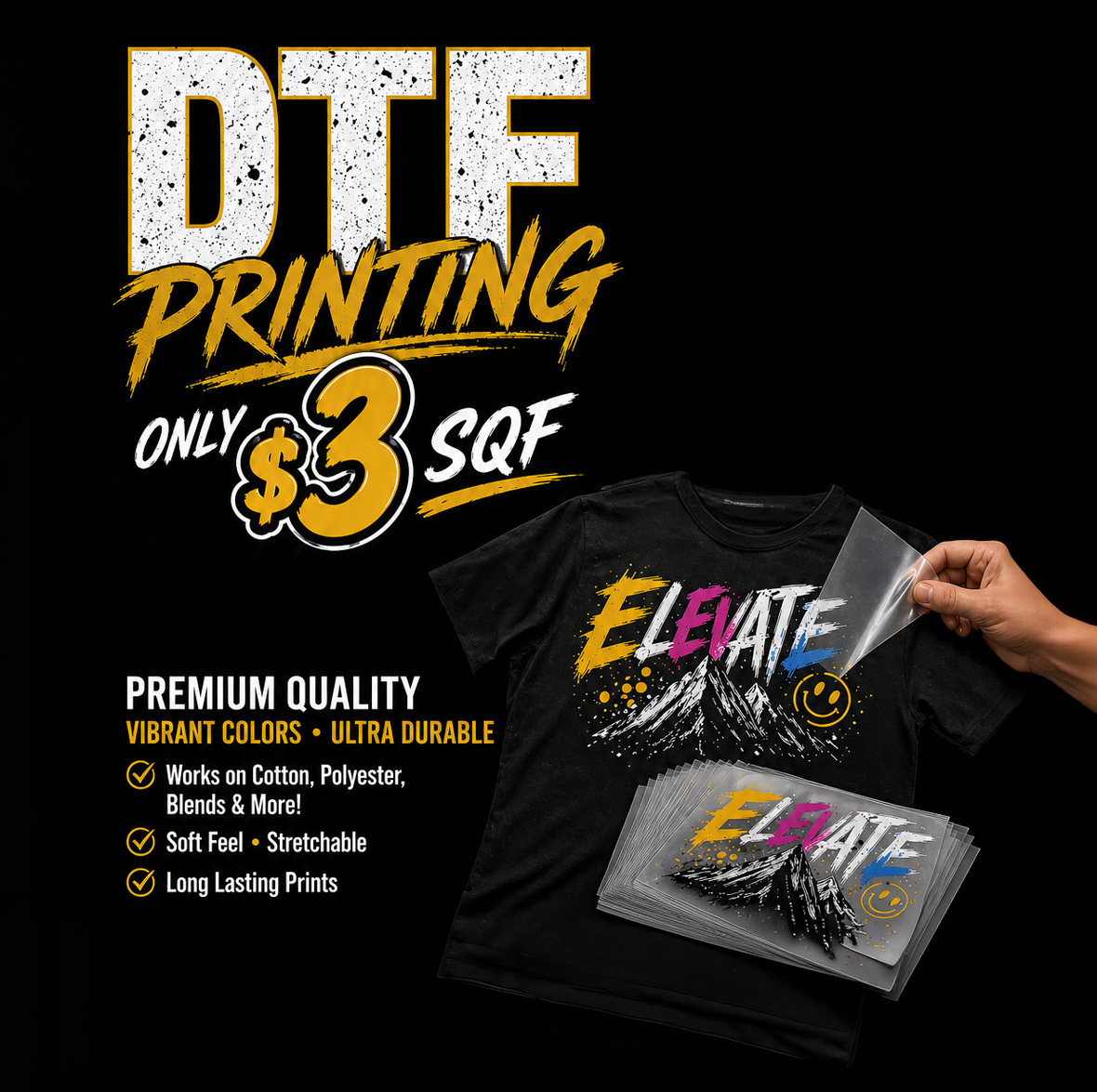 DTF transfers