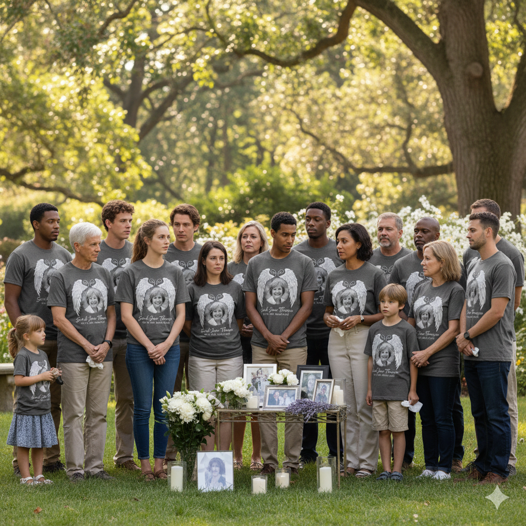 Personalized Memorial T-Shirt – Custom In Loving Memory Shirt
