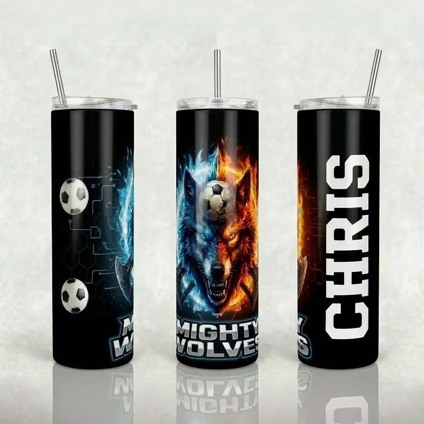 Team logo personalized Tumbler