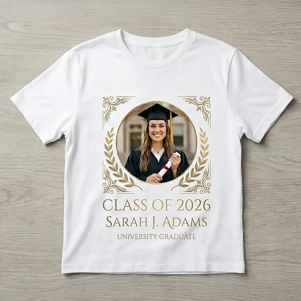 Personalized graduation shirt