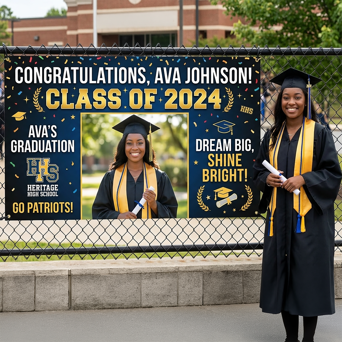 Vinyl Graduation Banners