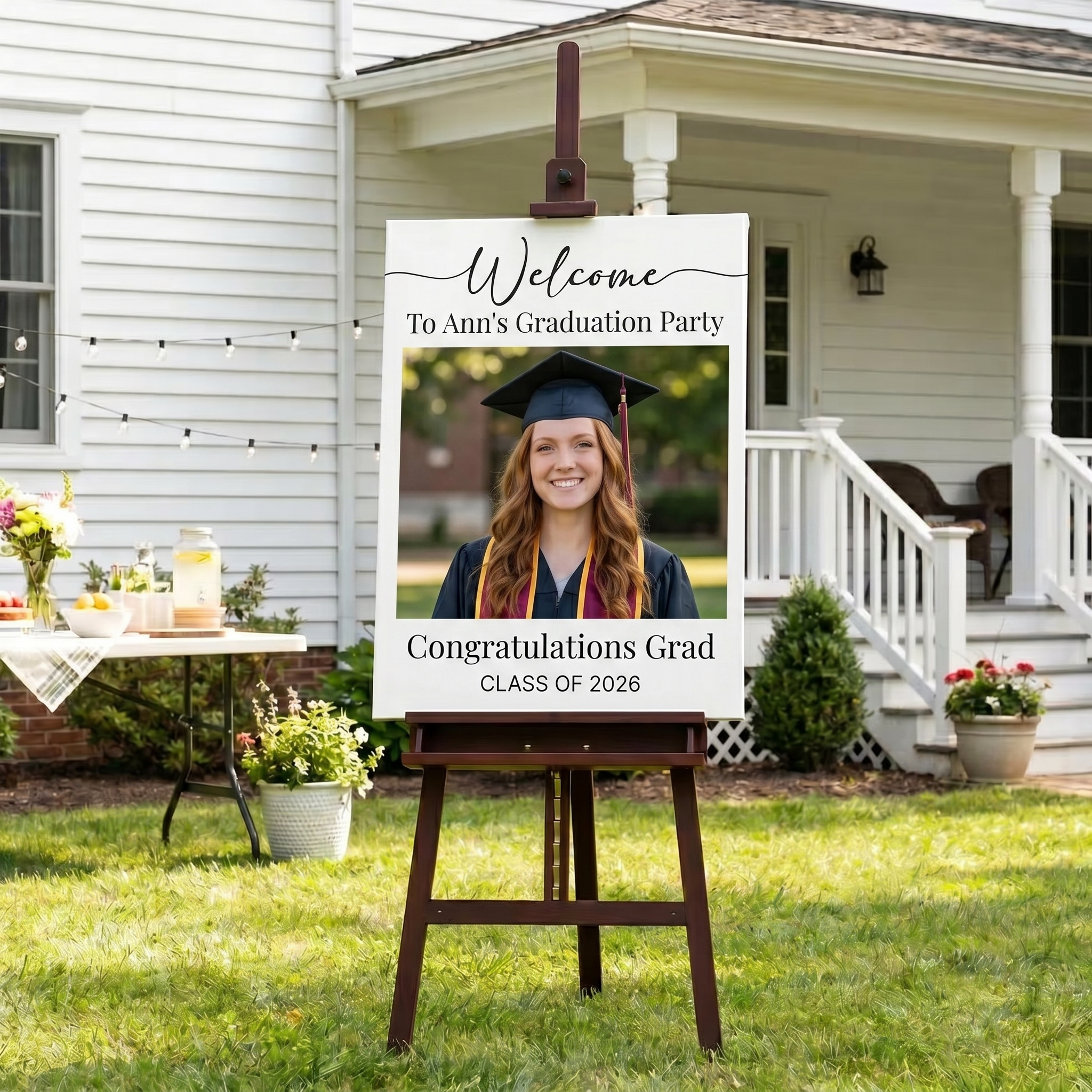 Personalized PVC Party entrance Sign